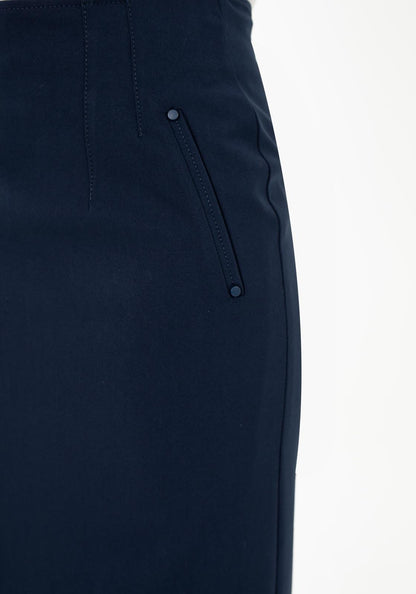 Eleganter Kostümrock für Damen – Taillenhoch, knielang