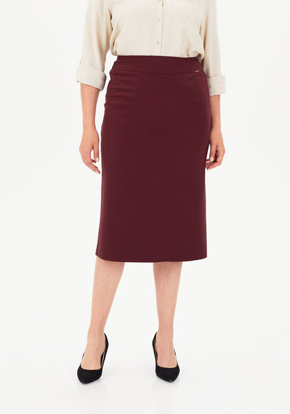 #elegrock_bleistiftrock_burgundy#
