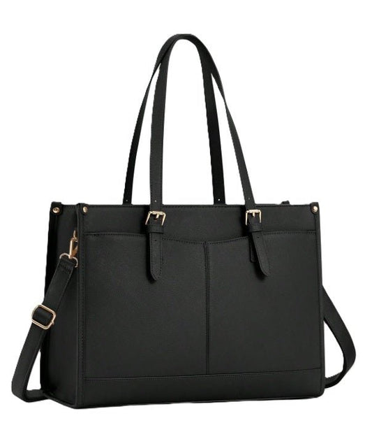 Elegrock Work Tote Bag schwarz, Damen - Elegrock